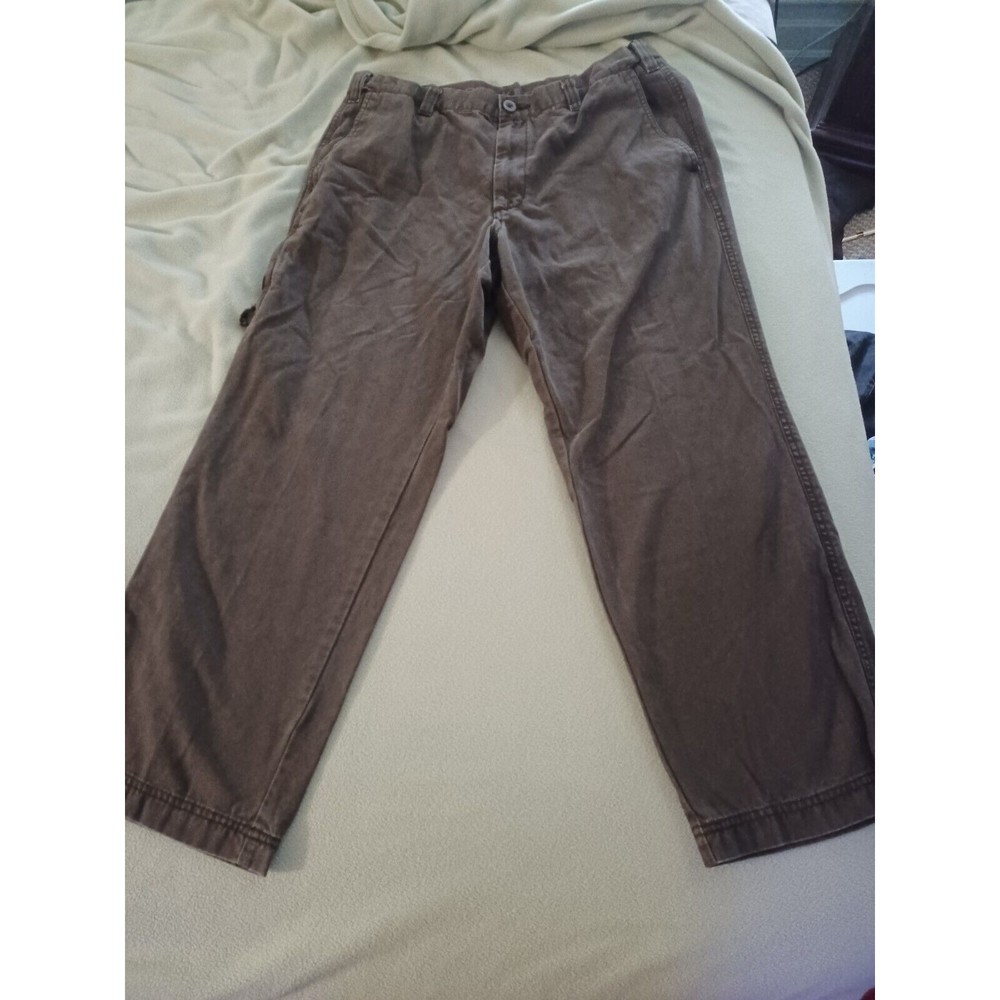 Dockers Classic Fit Khaki Pants Straight Leg Men's 36x29 Brown